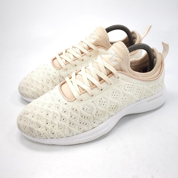 ?️ APL Techloom Phantom Shoes Light Tan White 10 APL Techloom Phantom Sneakers Women main image 2